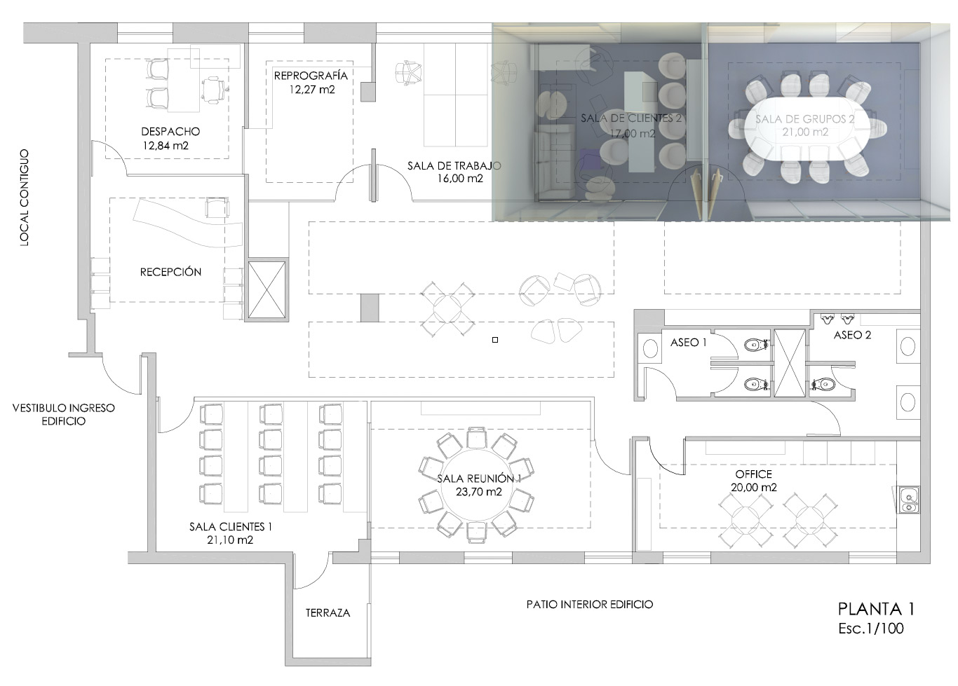 qf42-plan-of-group rooms for market-studies-marketing-with-focus-vision QF42